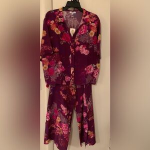 🌸NWT🌸 Johnny Was Silk Pajamas! Gorgeous